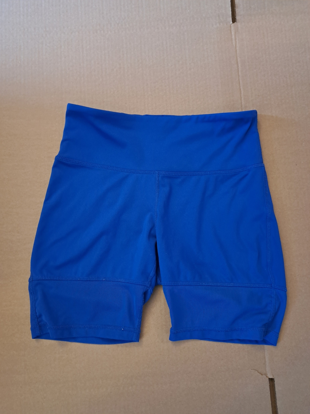 Joe Fresh Royal Blue High-Waist Bike Shorts